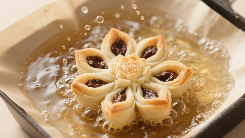 高清大图下载【趣麦麦图】荷花酥传统糕点1