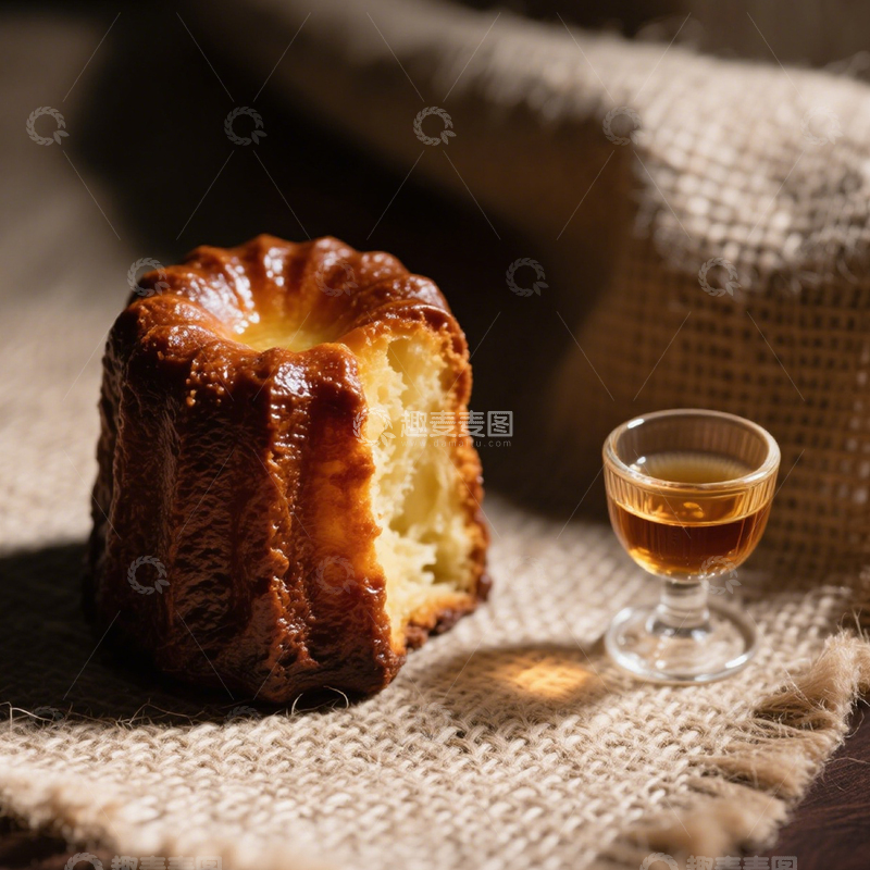 高清大图下载【趣麦麦图】法式可露丽甜点4