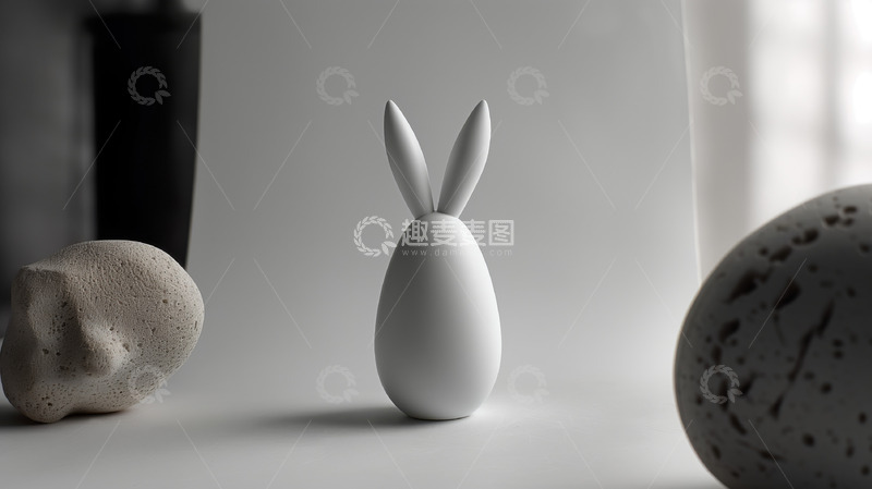 高清大图下载【趣麦麦图】极简主义风格兔子构图AI插画摄影照片高清极简主义风格兔子构图AI插画摄影照片高清极简主义风格兔子构图AI插画摄影照片高清