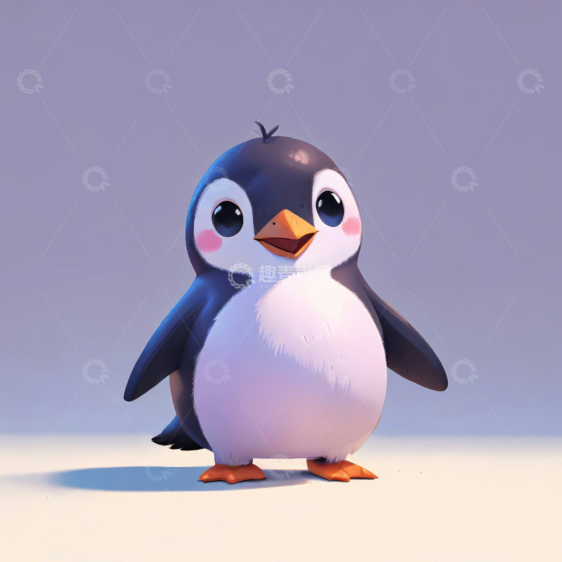 高清大图下载【趣麦麦图】可爱的卡通企鹅AI插画摄影照片高清图片素可爱的卡通企鹅AI插画摄影照片高清图片素可爱的卡通企鹅AI插画摄影照片高清图片素