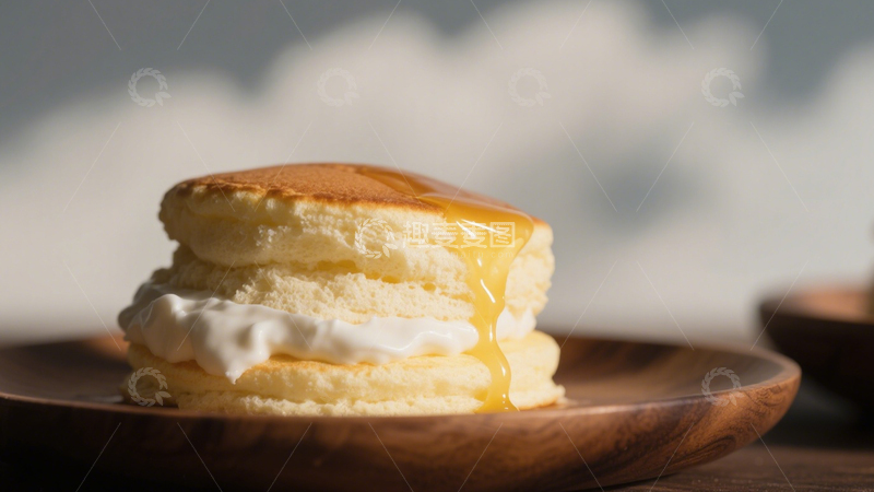 高清大图下载【趣麦麦图】舒芙蕾松饼美食2