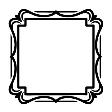复古欧式装饰边框