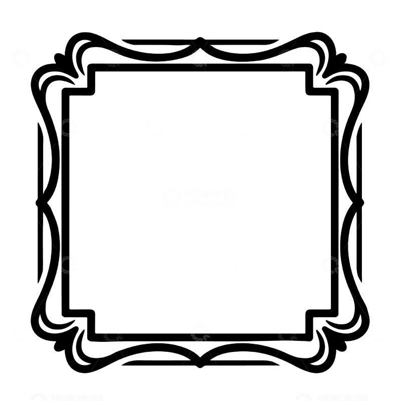复古欧式装饰边框