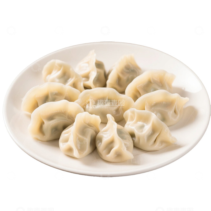 高清大图下载【趣麦麦图】传统饺子免扣素材
