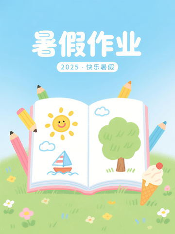 暑假作业封面1