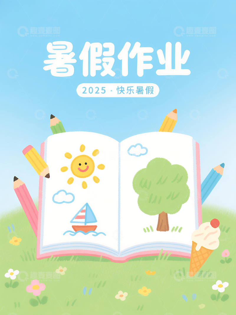 暑假作业封面1