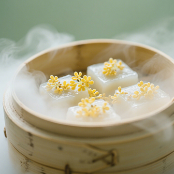 中式桂花糕蒸笼1
