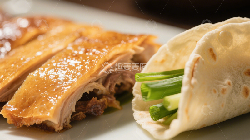 高清大图下载【趣麦麦图】传统烤鸭卷4