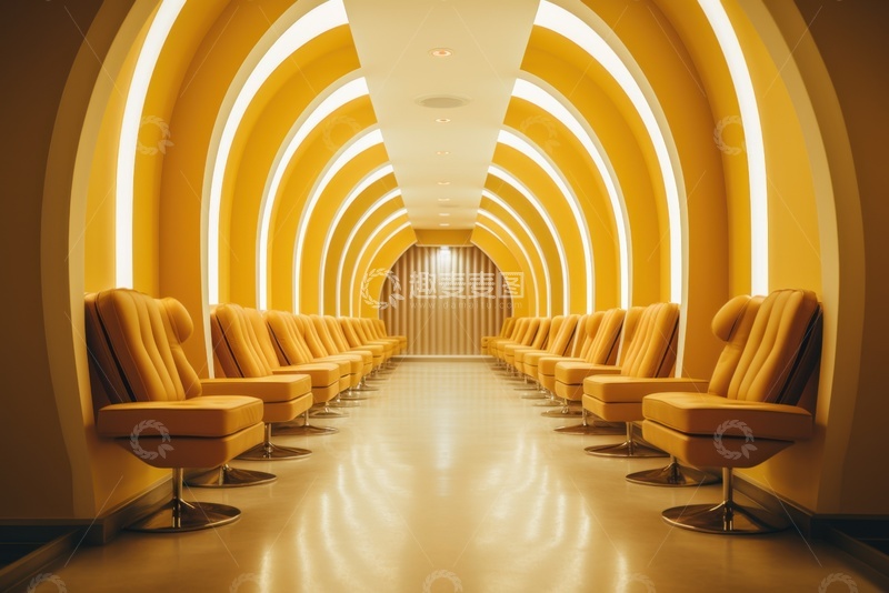 高清大图下载【趣麦麦图】隧道式空间长廊