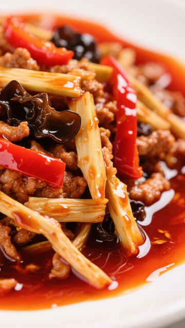 家常炒制小炒肉丝1