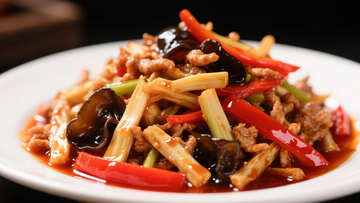 家常炒制小炒肉丝3