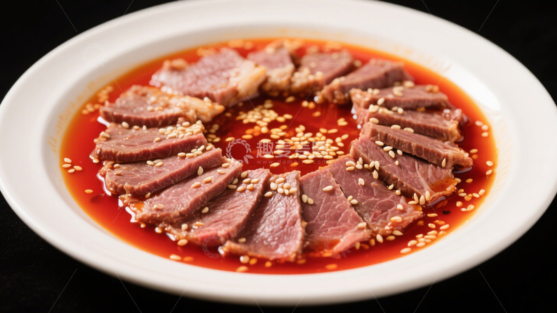 高清大图下载【趣麦麦图】香辣红油麻辣牛肉4