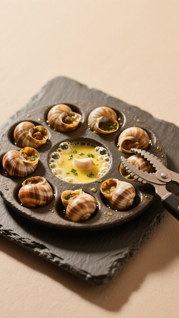 法式黄油焗蜗牛1