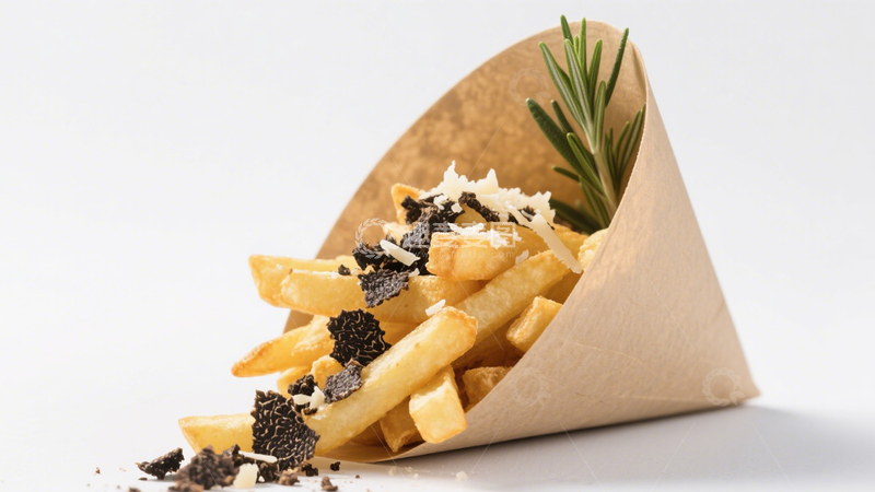 高清大图下载【趣麦麦图】松露芝士风味薯条4