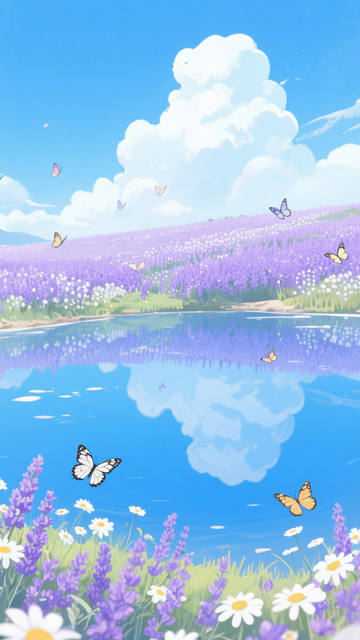 薰衣草花田之境1