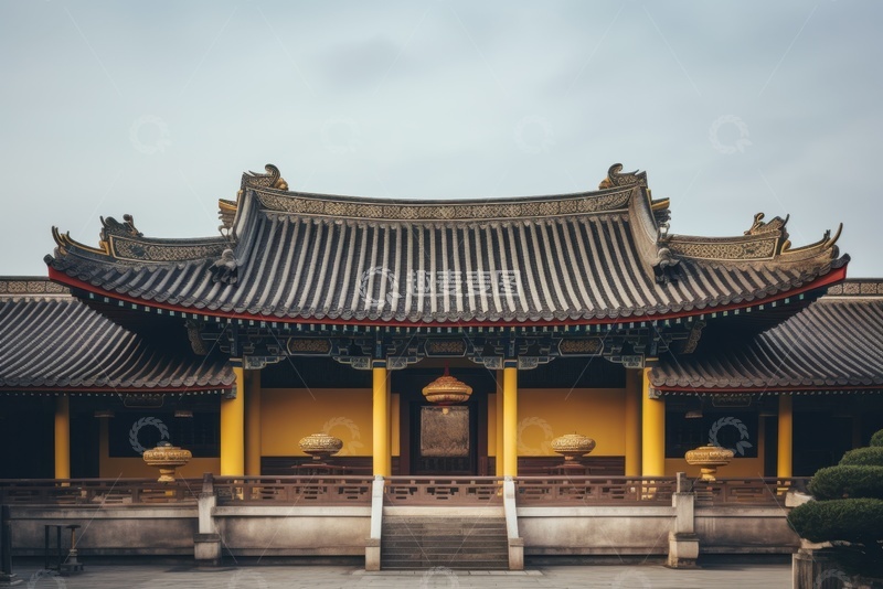 高清大图下载【趣麦麦图】中式古建传统庙宇