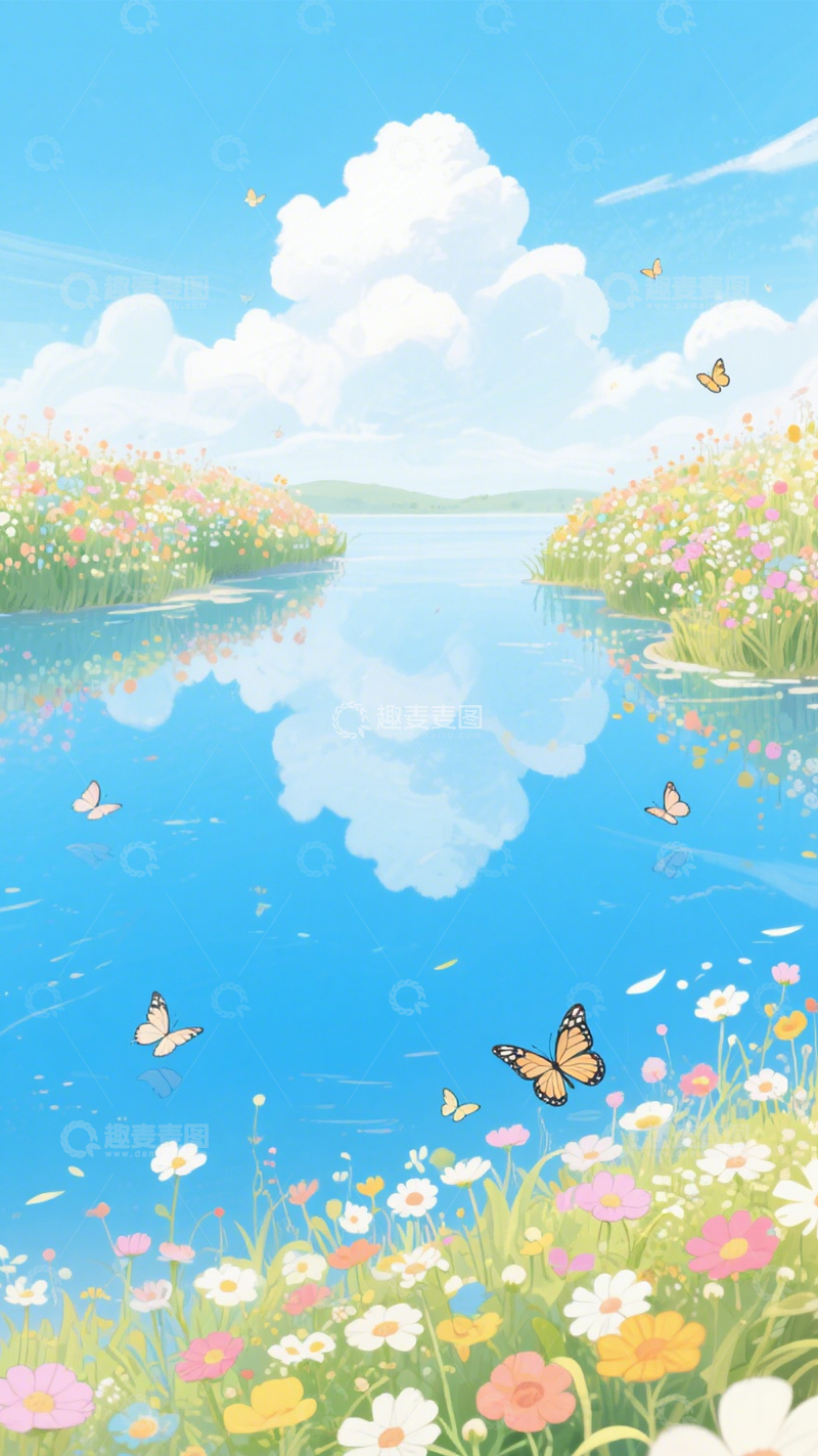 高清大图下载【趣麦麦图】薰衣草花田之境4