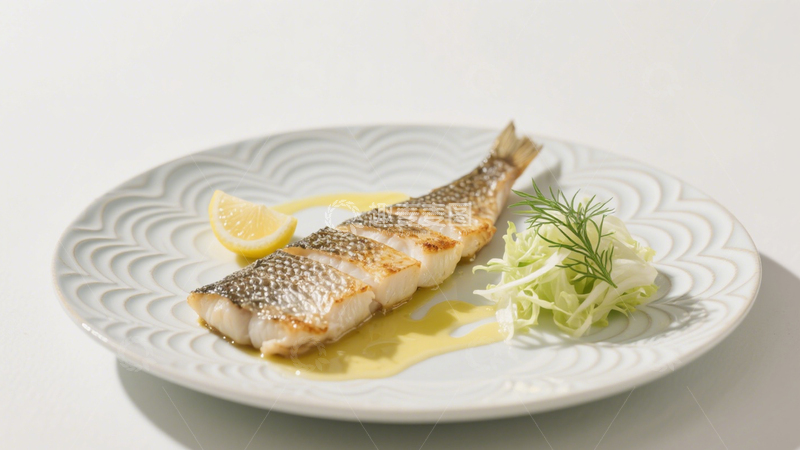 高清大图下载【趣麦麦图】香煎海鱼美味4