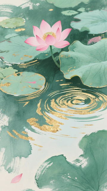 水墨荷花雅韵4