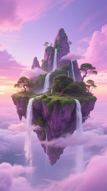 梦幻悬浮仙岛景1