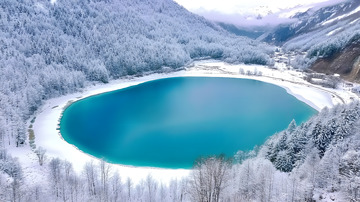 冬季天池美景2