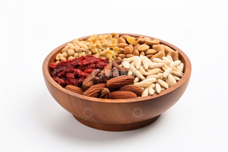 高清大图下载【趣麦麦图】天然食材混合坚果