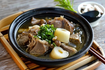 一碗美味的炖肉汤