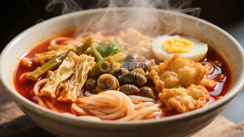 高清大图下载【趣麦麦图】特色酸笋螺蛳粉4