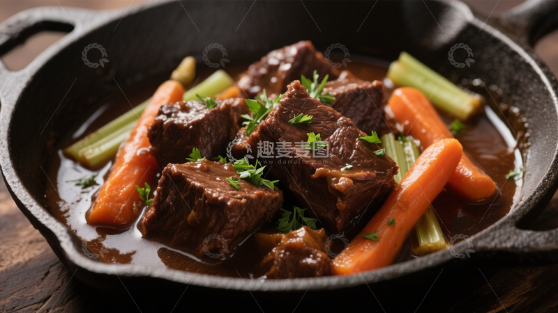 高清大图下载【趣麦麦图】香浓入味炖牛肉3