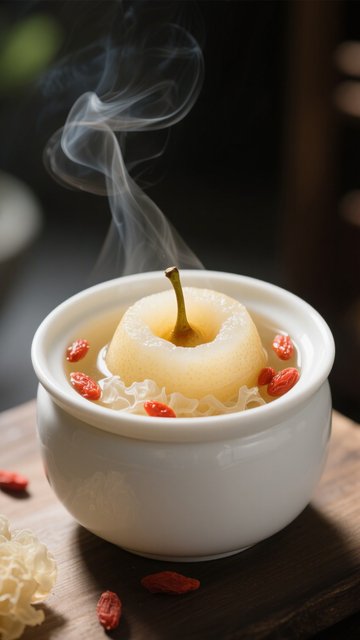 滋补雪梨银耳汤1