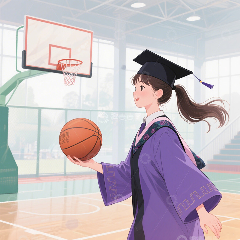 高清大图下载【趣麦麦图】青春不散场 &middot; 学士服下的狂欢