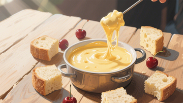 拉丝香浓芝士火锅4