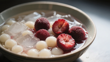 夏日杨梅汤圆冰粥3