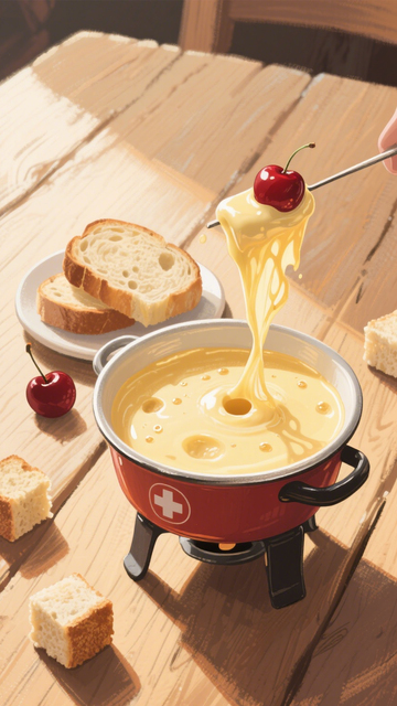 拉丝香浓芝士火锅1