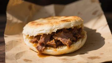 酥脆卤肉肉夹馍3