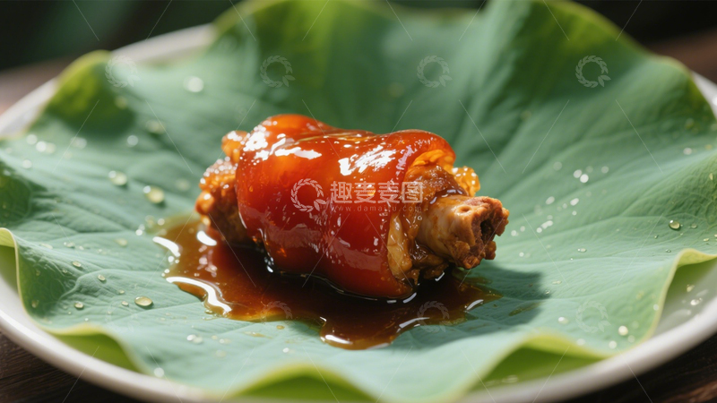 高清大图下载【趣麦麦图】软烂红烧蹄髈香3