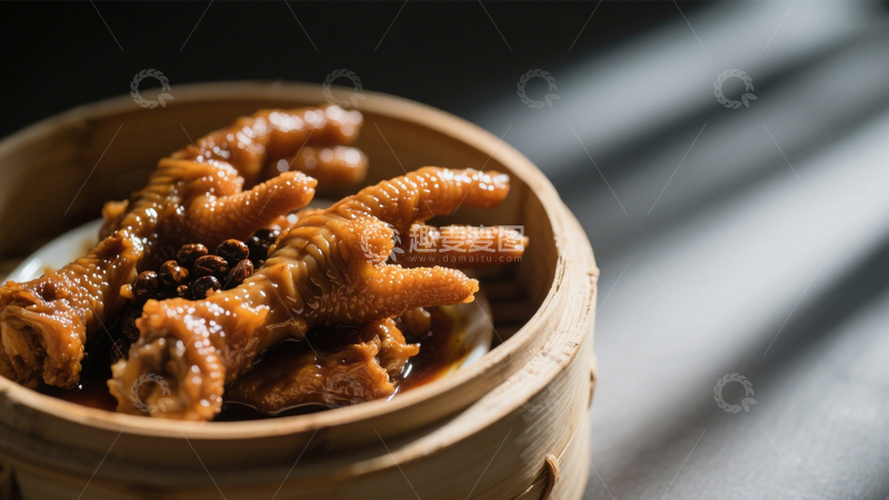 高清大图下载【趣麦麦图】入味豉汁凤爪4