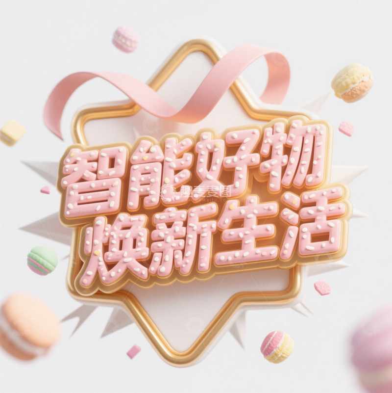 高清大图下载【趣麦麦图】618电商字体2