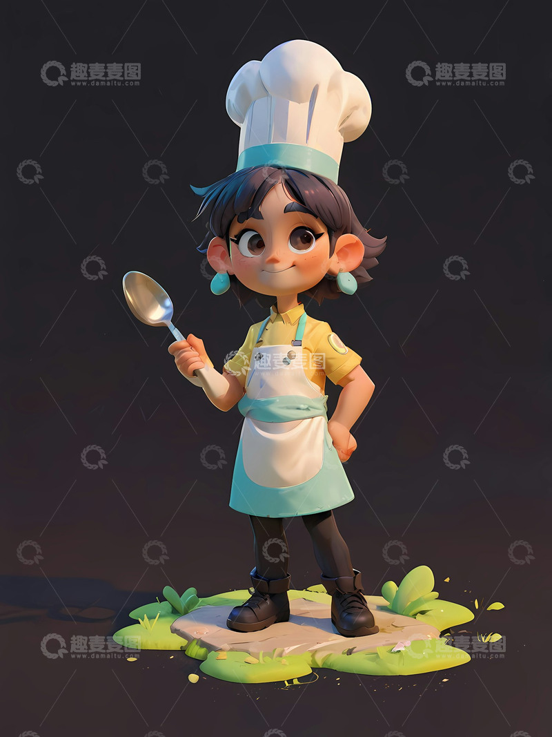 高清大图下载【趣麦麦图】卡通儿童插画Ai插画海报背景高清图片素材2