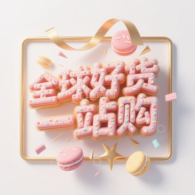 高清大图下载【趣麦麦图】618字体3