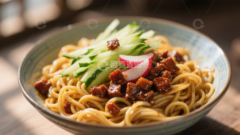 劲道炸酱面美味3