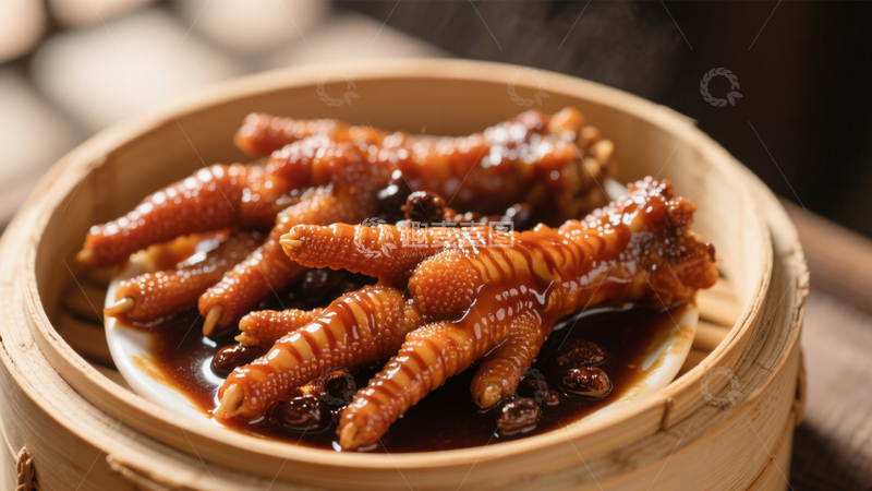 高清大图下载【趣麦麦图】入味豉汁凤爪3