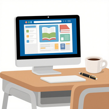 电脑的学习矢量图