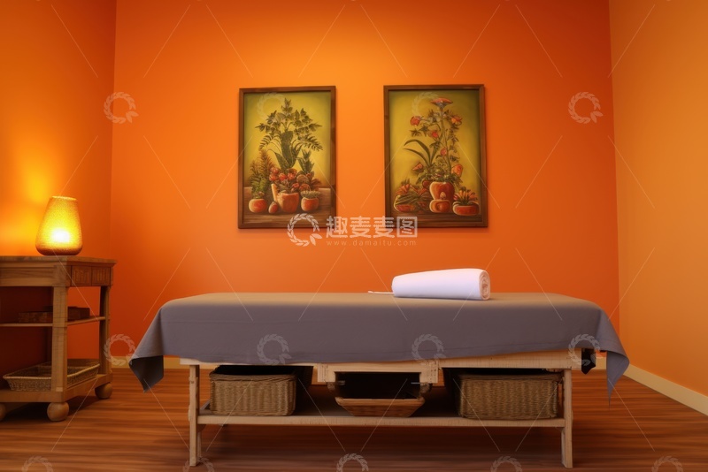 高清大图下载【趣麦麦图】按摩理疗室内场景