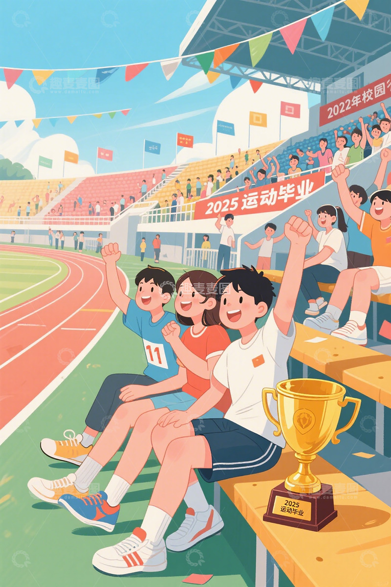 2025 操场看台运动毕业