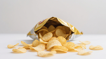 金黄酥脆香脆薯片4