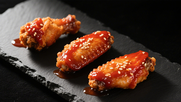 芝麻酥脆甜辣鸡翅3