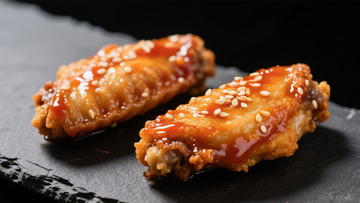 芝麻酥脆甜辣鸡翅4