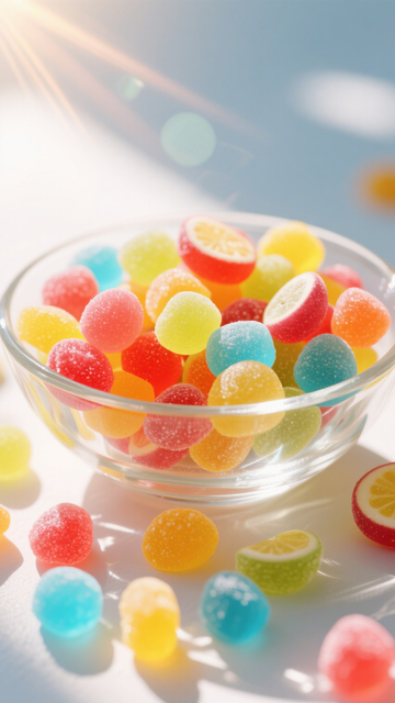 彩色甜蜜多彩软糖1