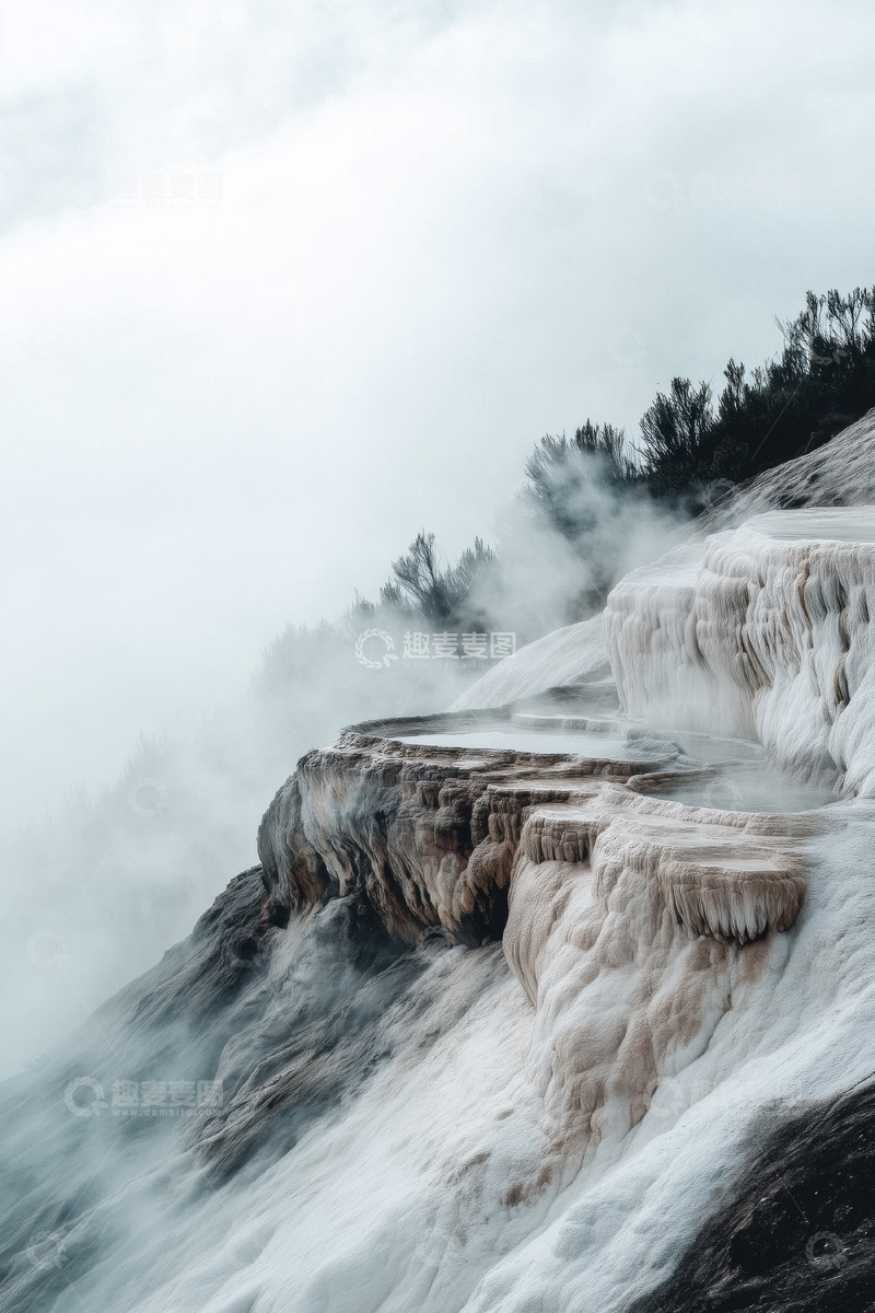 高清大图下载【趣麦麦图】巨型尖塔地质与建筑的交融AI插画摄影照片